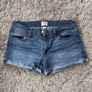 J. Crew Blue Jean Shorts